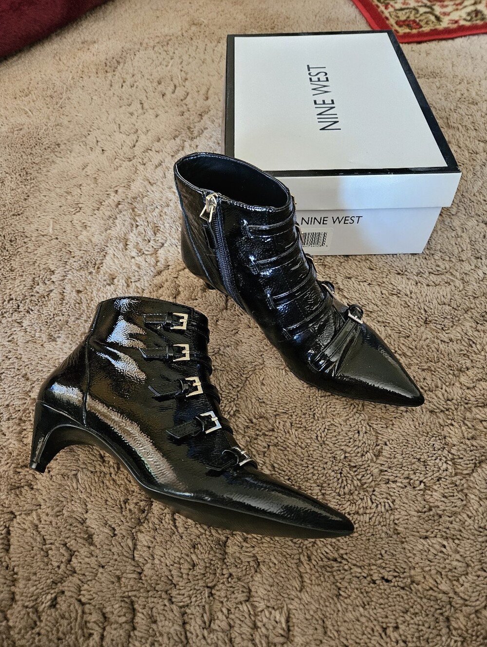 Nine West Ankle Boots, Size 6.5, Super CUTE!